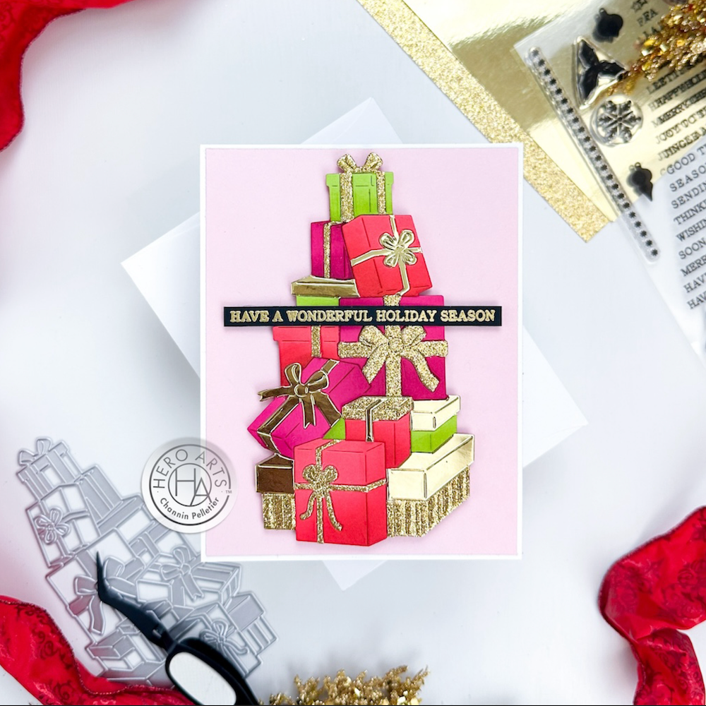 Hero Arts Presents Tower Die df225 gifts