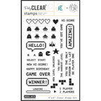 Hero Arts Retro Game Clear Stamp Set cm781