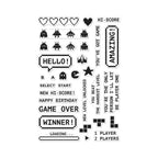 Hero Arts Retro Game Clear Stamp Set cm781 product