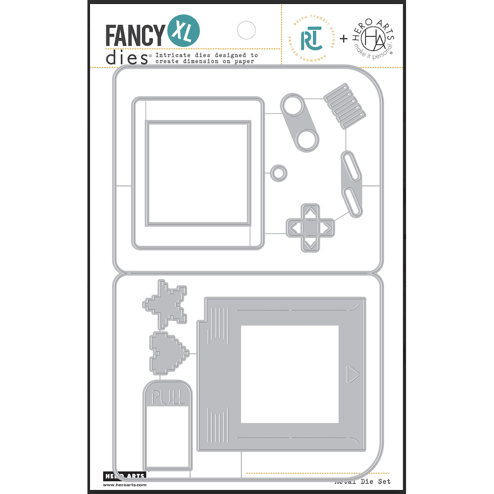 Hero Arts Retro Game Fancy Die Set df223