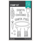 Hero Arts Santa Fuel Clear Stamp Set cm817