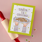 Hero Arts Santa Fuel Clear Stamp Set cm817 cookies