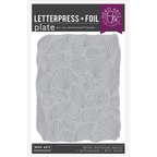 Hero Arts Scattered Shells BetterPress and Foil Plate hp122