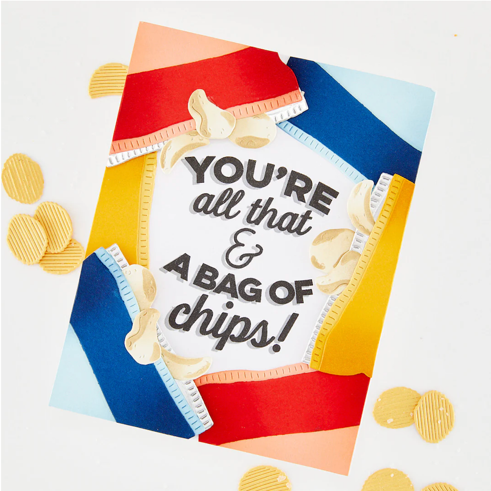 Hero Arts Snack Layering Stencil Set sa316 red