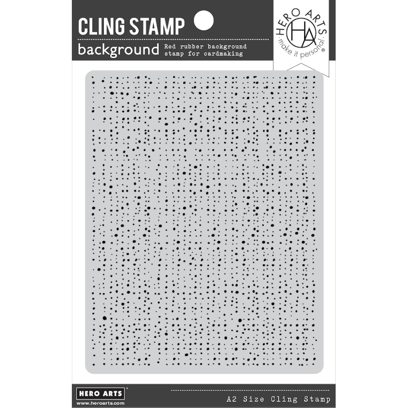 Hero Arts Snowfall Background Cling Stamp cg941