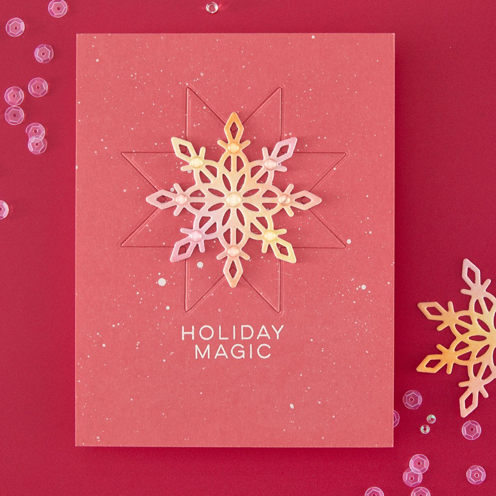 Hero Arts Snowflake Star Die Set df257 magic