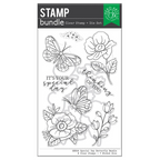 Hero Arts Special Day Butterfly Clear Stamp and Die Set sb500