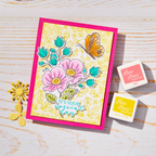 Hero Arts Special Day Butterfly Clear Stamp and Die Set sb500 special