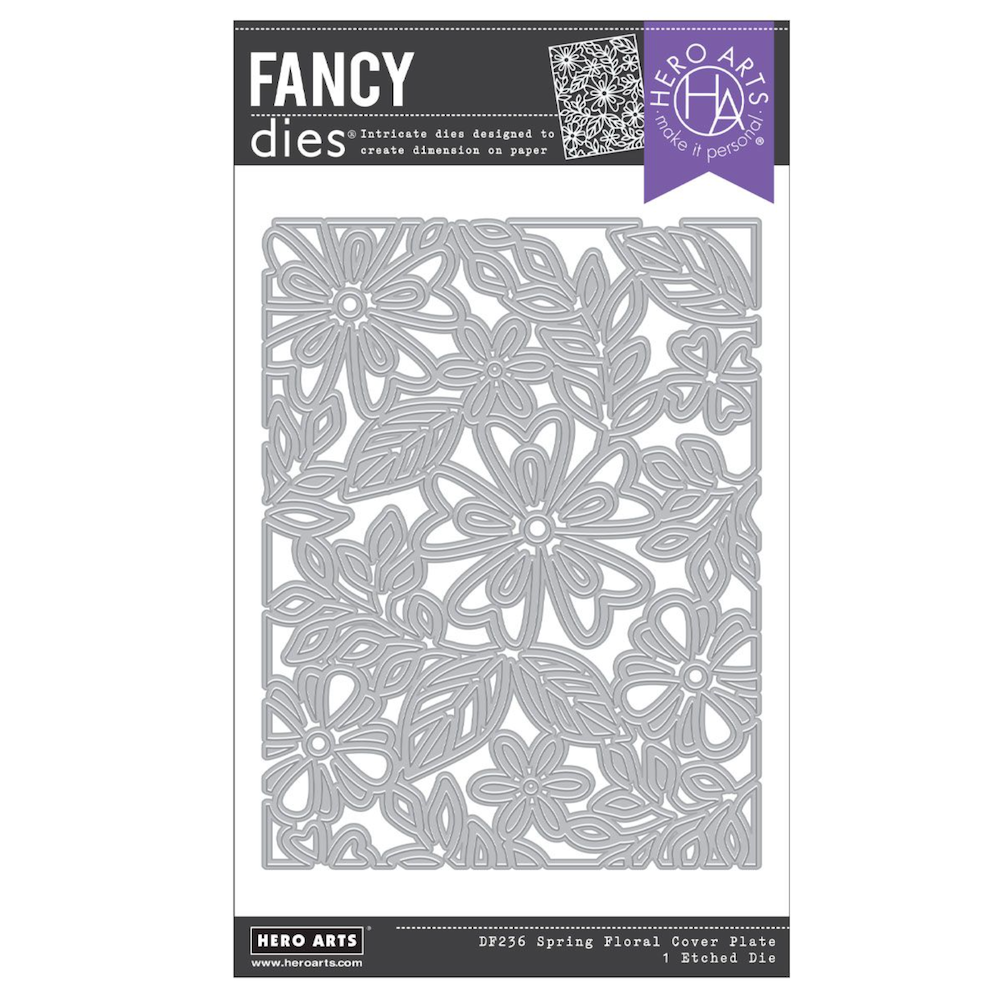 Hero Arts Spring Floral Cover Plate df236