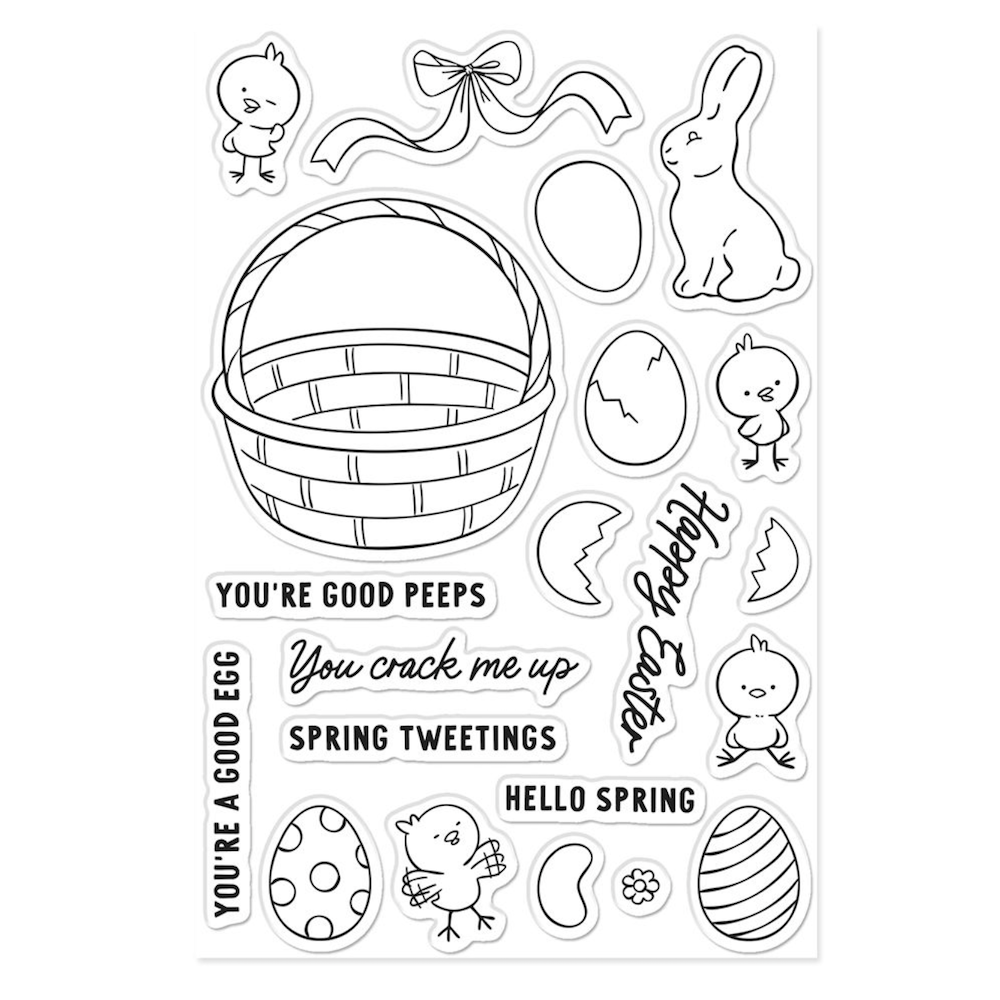 Hero Arts Spring Tweetings Clear Stamp Set cm844 product
