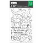 Hero Arts Spring Tweetings Clear Stamp and Die Set dc346