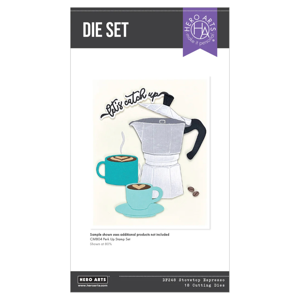 Hero Arts Stovetop Espresso Die Set df248