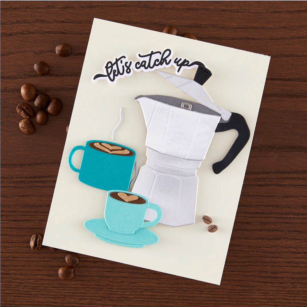 Hero Arts Stovetop Espresso Die Set df248 lets