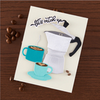 Hero Arts Stovetop Espresso Die Set df248 lets
