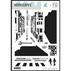 Hero Arts Street-view HeroScape Clear Stamp Set cm784