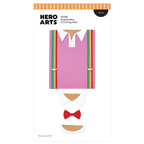 Hero Arts Suspenders Die Set df292