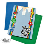 Hero Arts Suspenders Die Set df292 smiley