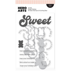 Hero Arts Sweet Wishes Clear Stamp and Die Set dc374