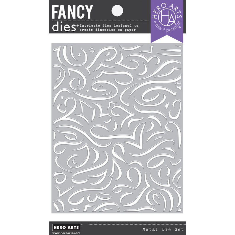 Hero Arts Swirls Confetti Die Set df217*