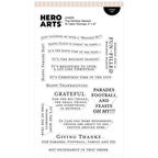 Hero Arts The Holiday Season Clear Stamp Set cm875