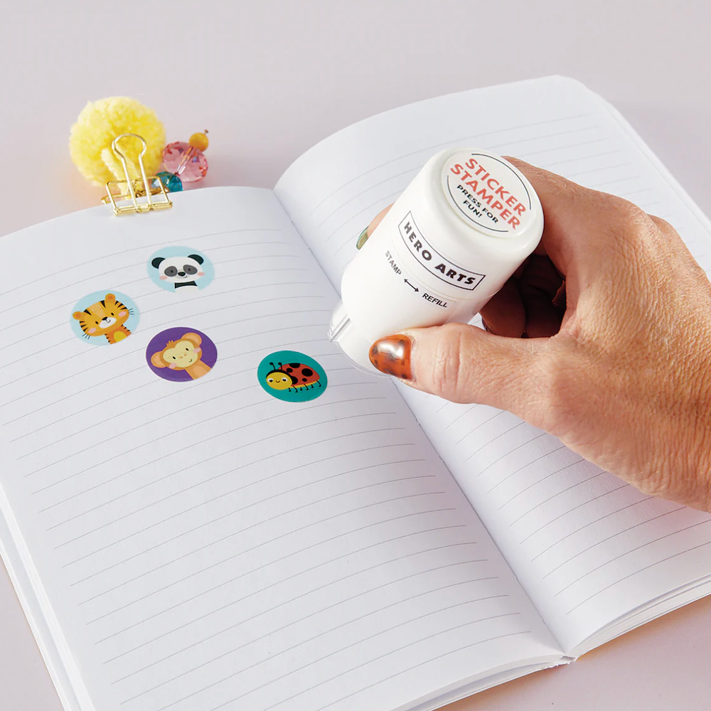 Hero Arts The Zoo Sticker Stamper Starter Pack ht305 product