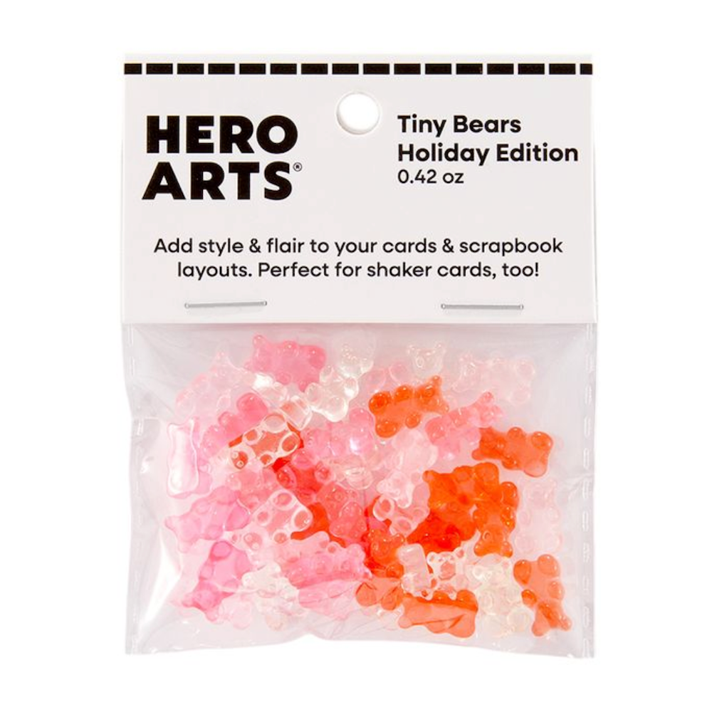 Hero Arts Tiny Bears Holiday Edition Embellishment Mix ch347