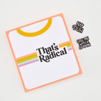 Hero Arts Totally Awesome Clear Stamp Set cm850 radical