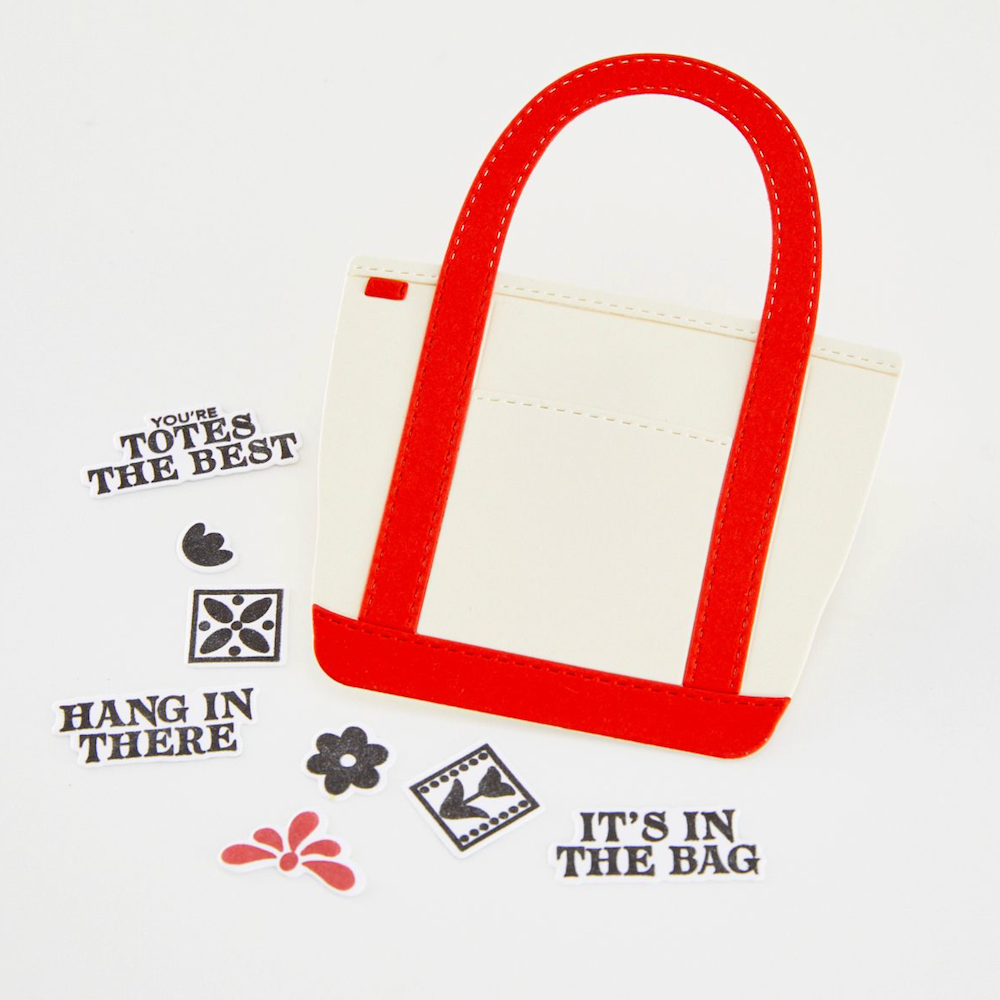 Hero Arts Tote Bag Die Set df295 hang