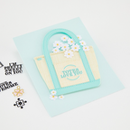 Hero Arts Tote Bag Die Set df295 love