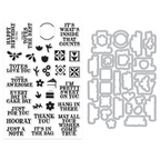 Hero Arts Totes the Best Clear Stamp and Die Set dc354 product