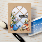 Hero Arts Trellis Window Die Set df237 miss