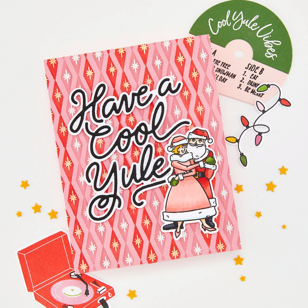 Hero Arts Twinkle Toes Layering Stencil Set sa317 santa