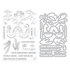 Hero Arts Unbelievably Awesome Stamp and Die Set dc348 product