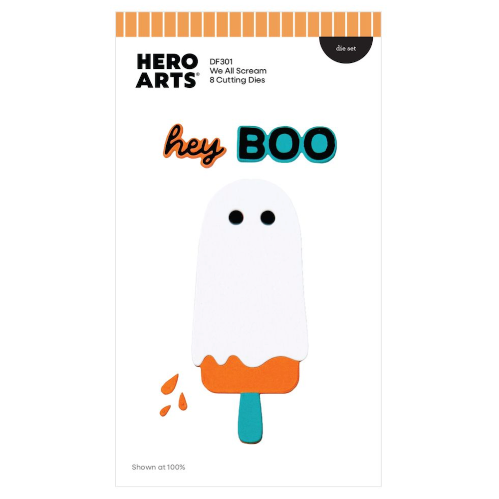 Hero Arts We All Scream Die Set df301