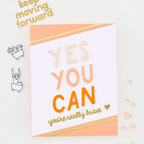 Hero Arts We All Started Somewhere Clear Stamp Set cm837 can