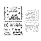 Hero Arts We All Started Somewhere Clear Stamp and Die Set dc342 product