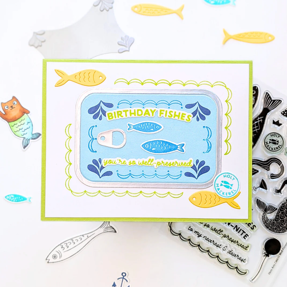Hero Arts Well Preserved Clear Stamp Set cm835 birthday