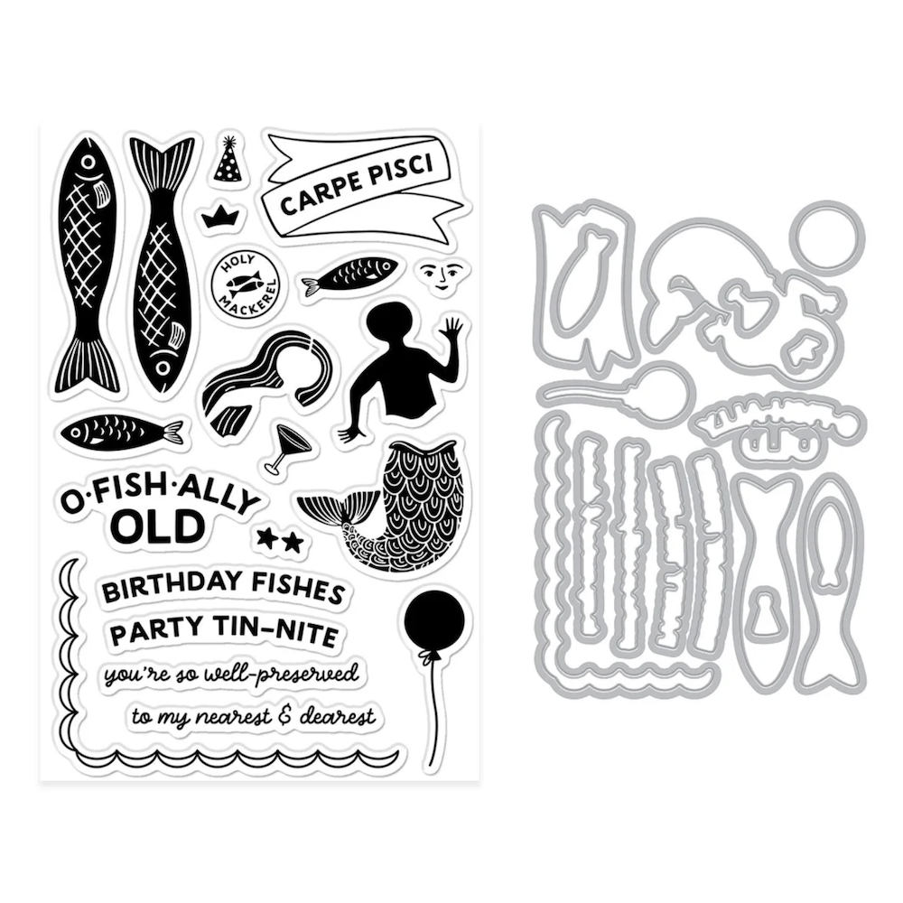 Hero Arts Well Preserved Clear Stamp and Die Set dc340 product