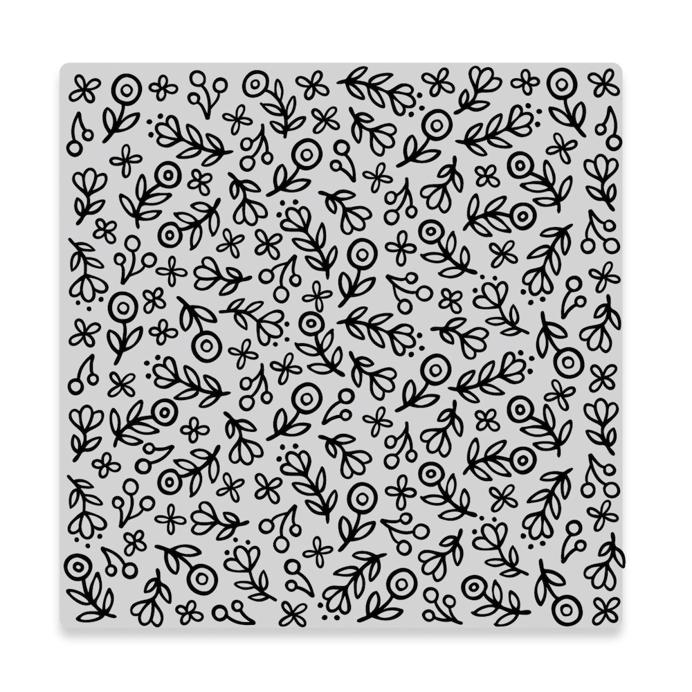 Hero Arts Whimsy Floral Cling Rubber Stamp cg945 product