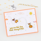 Hero Arts Wild Ride Clear Stamp Set cm836 best