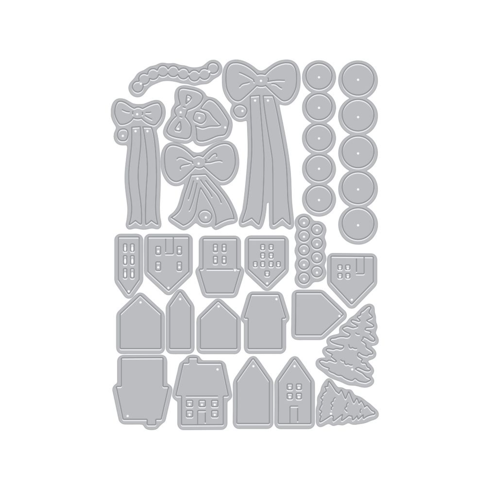 Hero Arts Winter Wreath Accessories Die Set df303 product