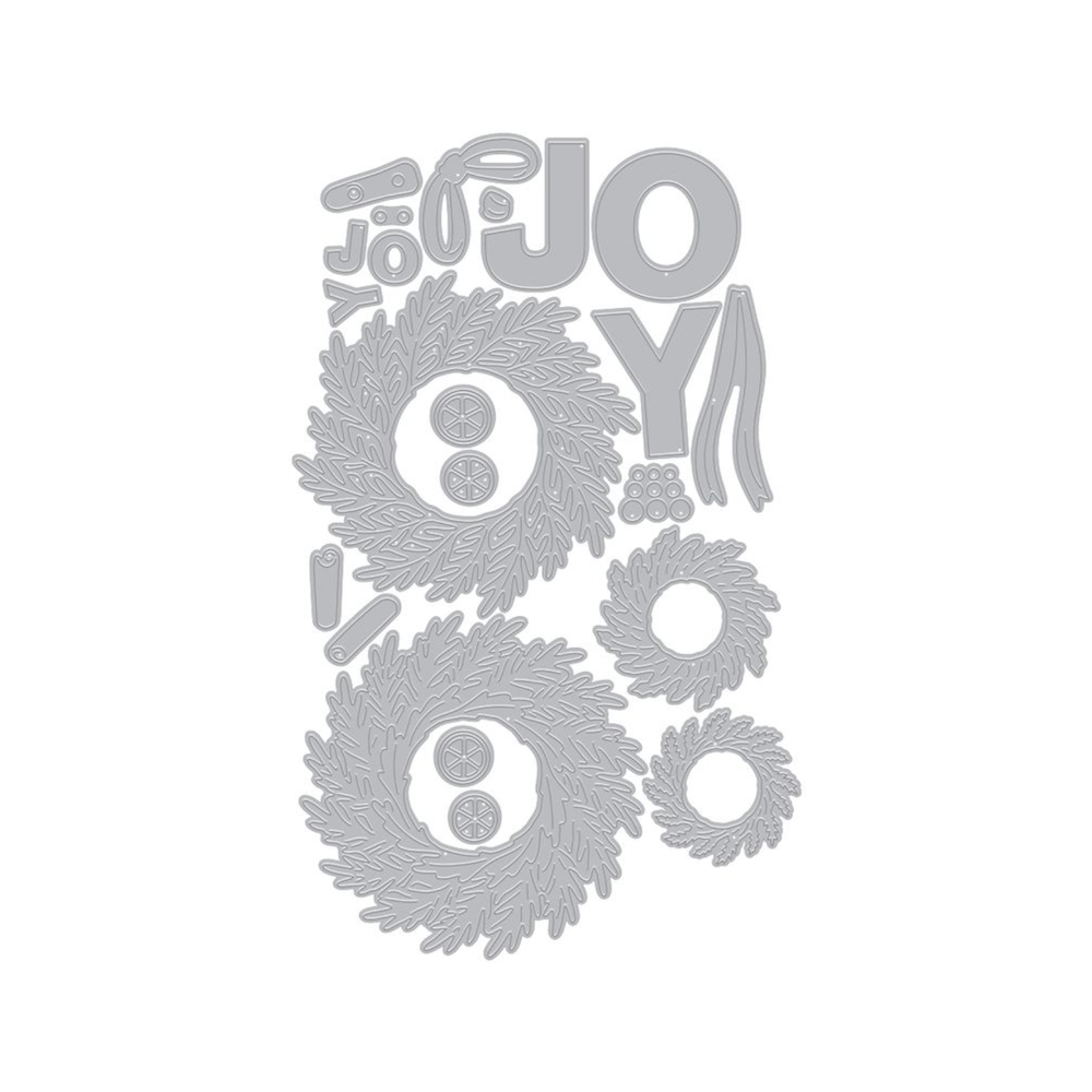 Hero Arts Winter Wreath Die Set df302 product