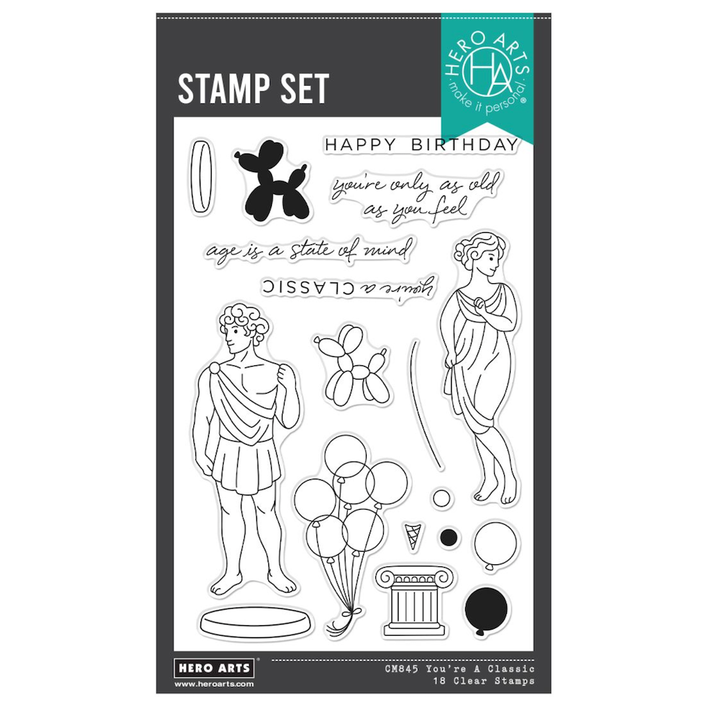 Hero Arts You're A Classic Clear Stamp Set cm845