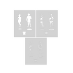 Hero Arts You're A Classic Layering Stencil Set sa323 product