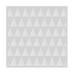 Hero Arts ZIG ZAG TREES Stencil SA201