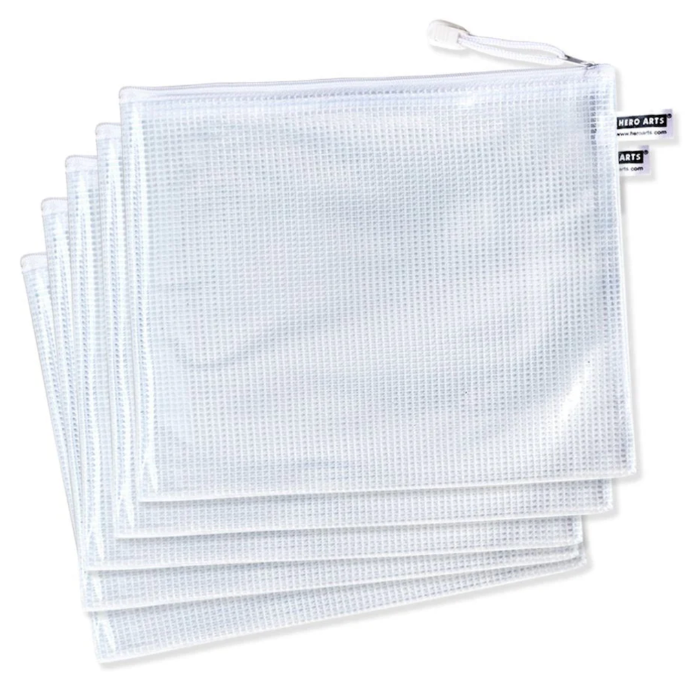 Hero Arts ZIPPER POUCHES 5 Pack HT212