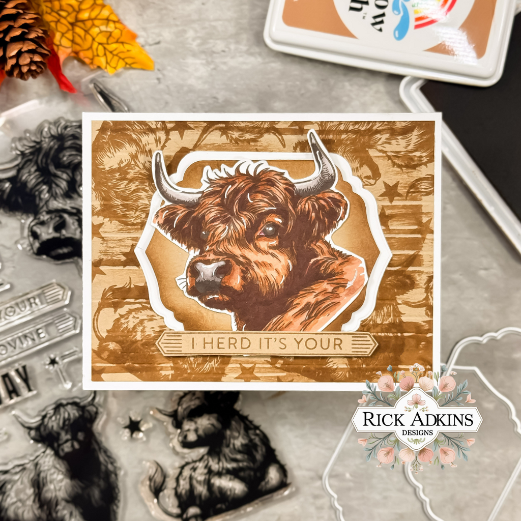Simon Says Clear Stamps Highland Cows 2267ssc STAMPtember Birthday Card | color-code:ALT04