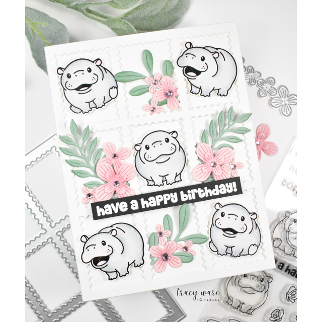 Simon Says Stamp Hip Hip Hooray Wafer Dies 1280sdc Favorite Things Birthday Card | color-code:ALT08
