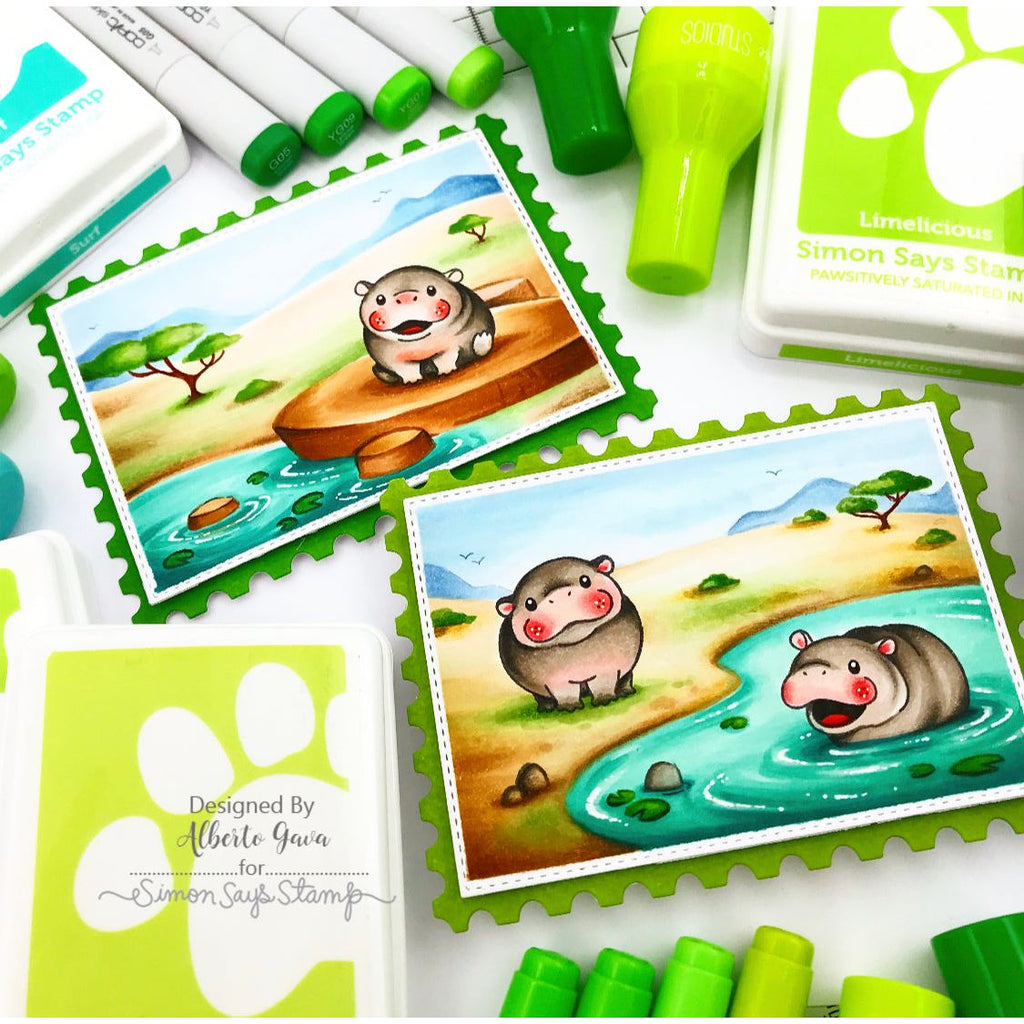 Simon Says Clear Stamps Hip Hip Hooray 3181ssc Favorite Things Hippo Coloring | color-code:ALT04