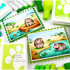 Simon Says Stamps and Dies Hip Hip Hooray set929hh Favorite Things Hippo Coloring | color-code:ALT03